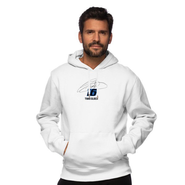 Dörr Motorsport Sudadera con capucha Mclaren Timo Glock #16 blanco
