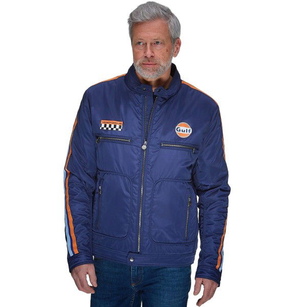 Gulf Racing Jacke Classic blau