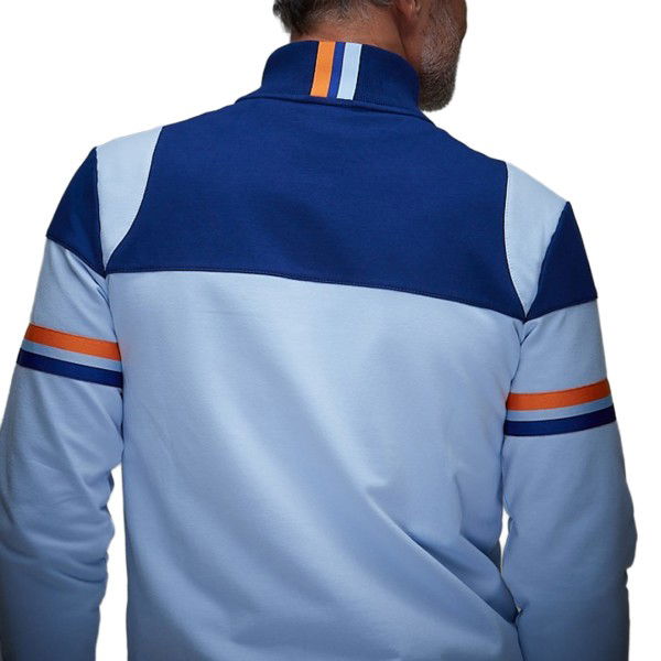 Gulf Chaqueta deportiva Classic Stripe azul claro