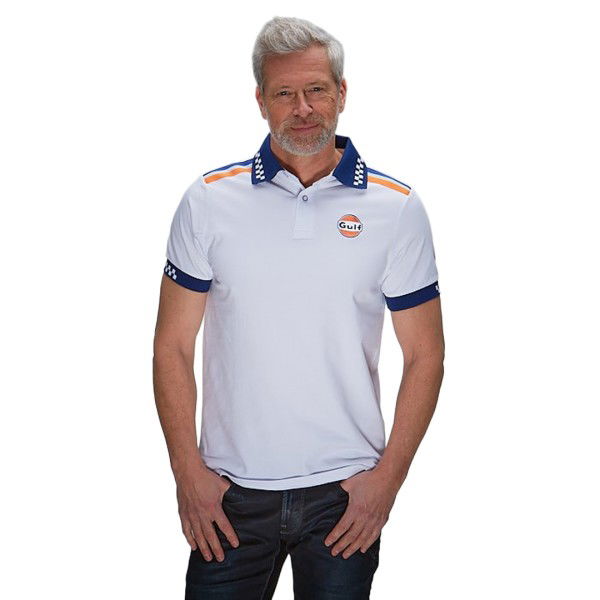 Gulf Polo Flag blanco