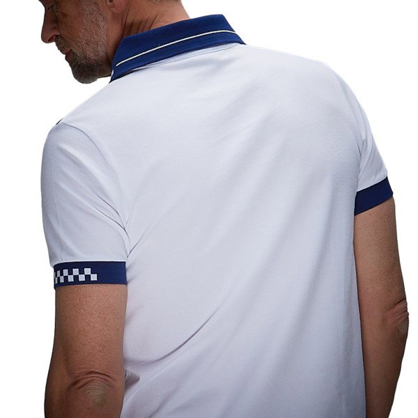 Gulf Poloshirt Flag white