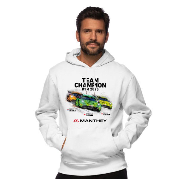 Manthey Kapuzenpullover DTM Team Victory 2025 weiß