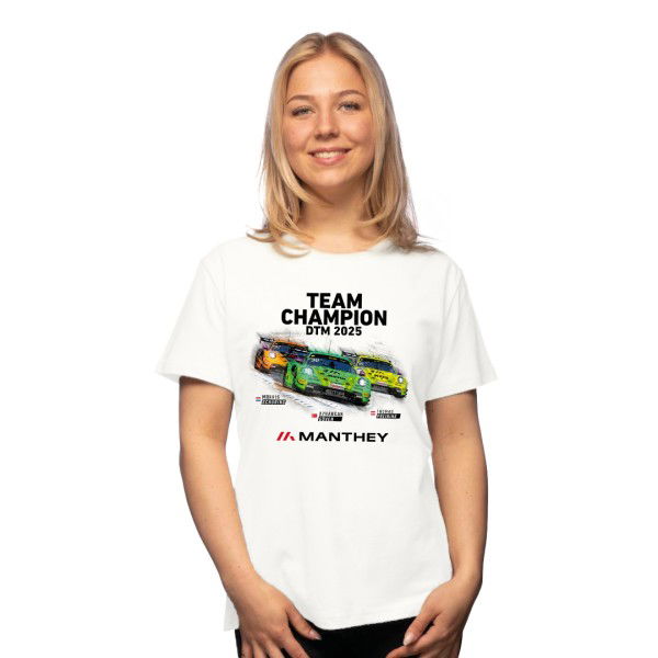 Manthey T-Shirt DTM Team Victory 2025 blanc