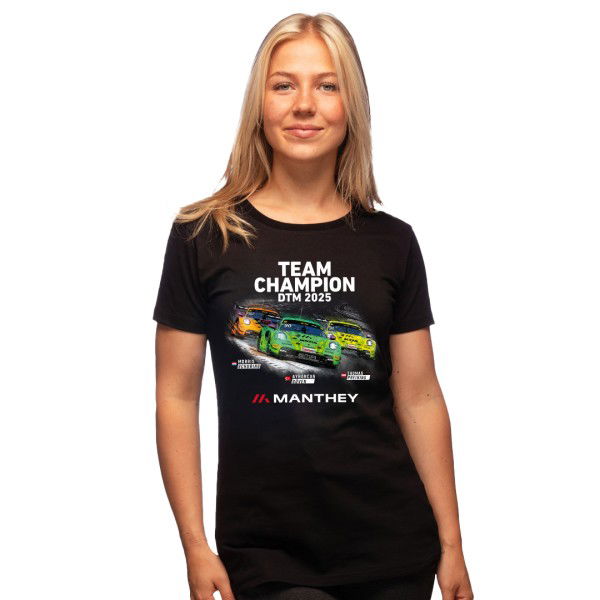 Manthey T-Shirt DTM Team Victory 2025 schwarz