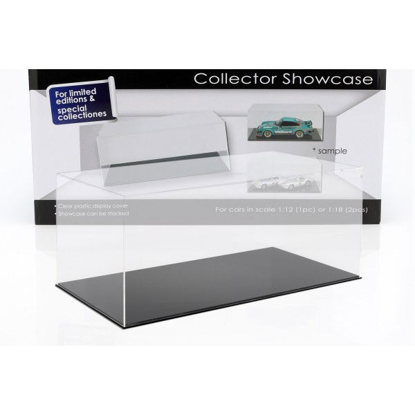 Vitrine pour voitures minitatures à l'échelle 1/12 ou 2x 1/18