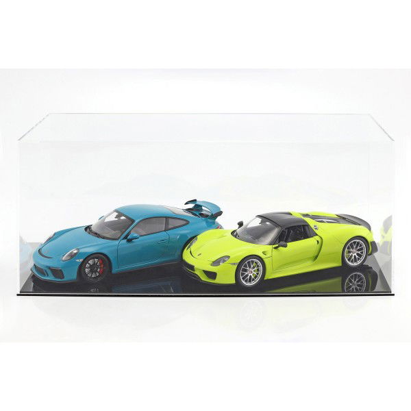 Vitrine für Modellautos im Maßstab 1:12 oder 2x 1:18