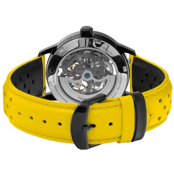 Paddock Montre femme cuir jaune