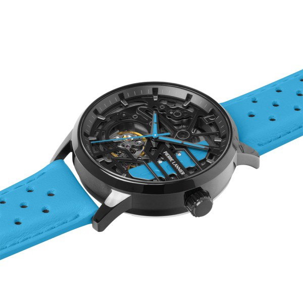 Paddock Reloj mujer cuero azul
