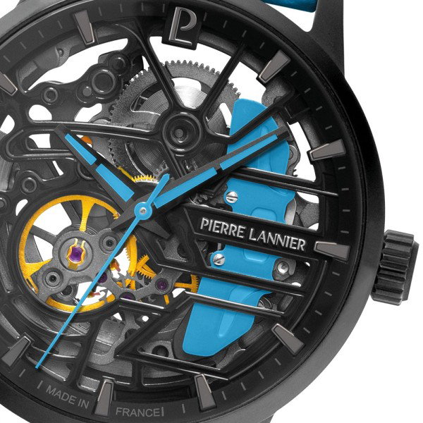 Paddock Reloj mujer cuero azul