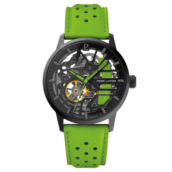 Paddock Ladies Watch leather green