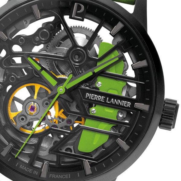 Paddock Reloj mujer cuero verde