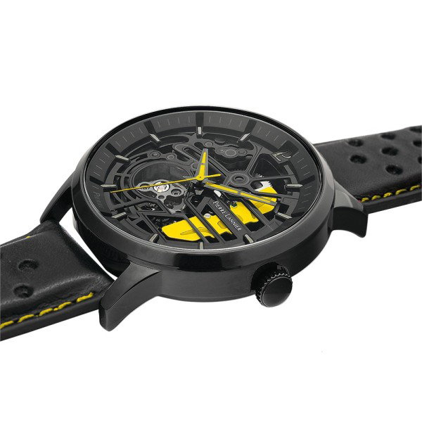 Paddock Watch leather yellow