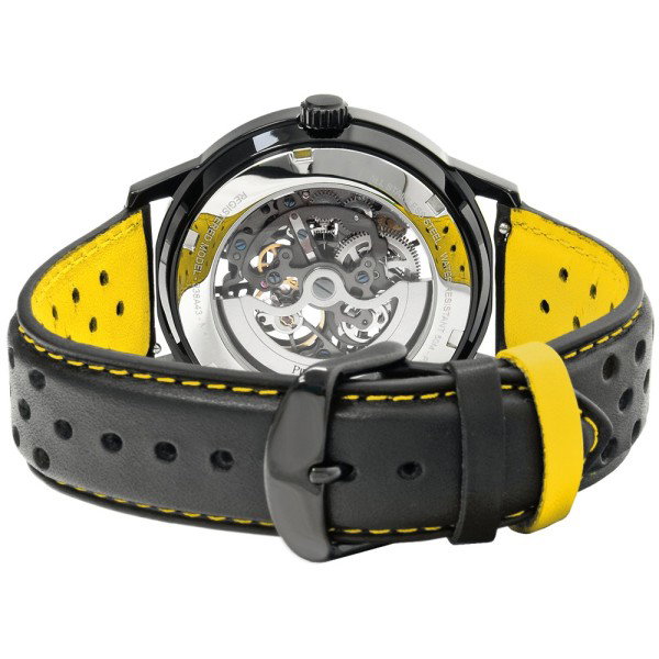 Paddock Watch leather yellow