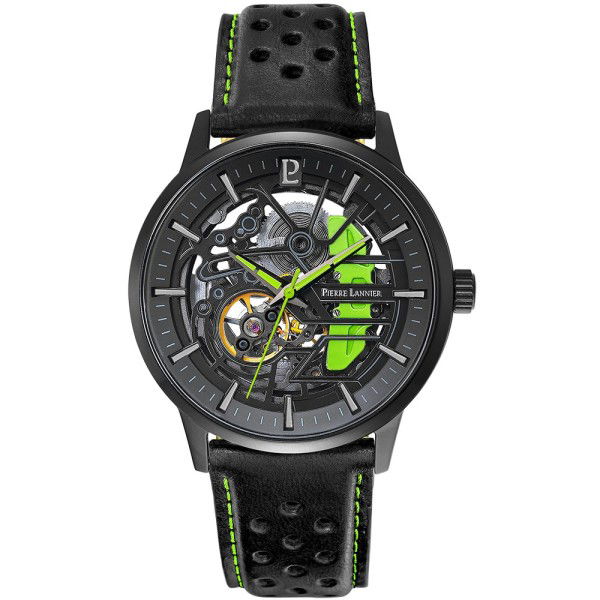Paddock Reloj cuero verde