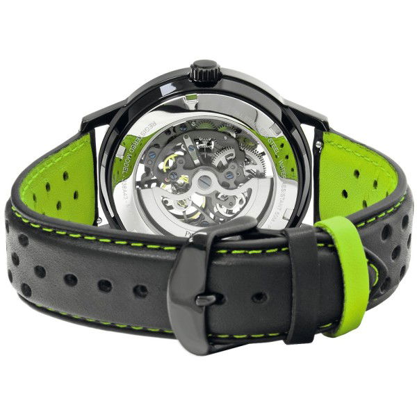Paddock Reloj cuero verde