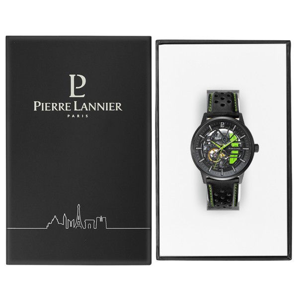 Paddock Reloj cuero verde