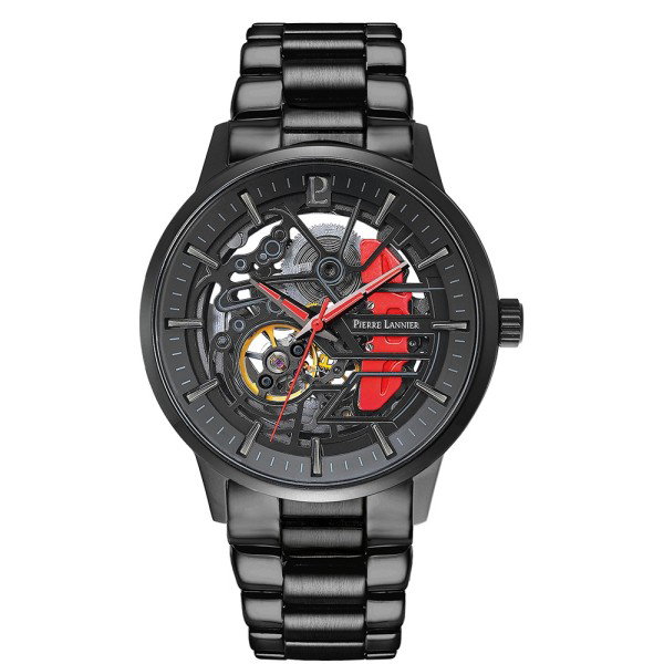 Paddock Orologio Acciaio inossidabile nero/rosso