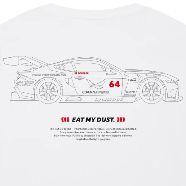 Fabio Scherer Camiseta mujer EAT MY DUST