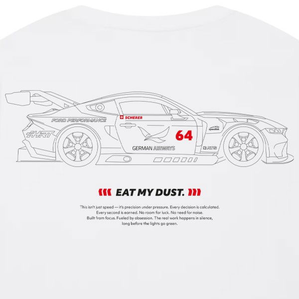 Fabio Scherer Maglietta Donna EAT MY DUST