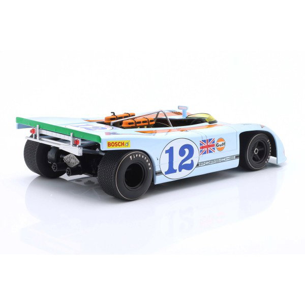 Porsche 908/03 #12 Gulf Gagnant Targa Florio 1970 Siffert, Redman 1/18