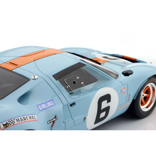 Ford GT40 MK1 #6 vincitore 24h LeMans 1969 Ickx, Oliver 1/12