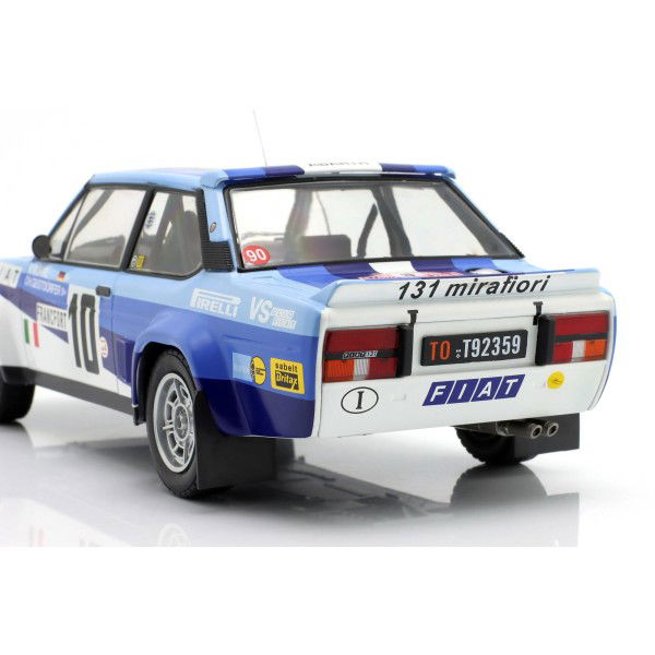 Fiat 131 Abarth #10 Vincitore Rallye Monte Carlo 1980 1/18