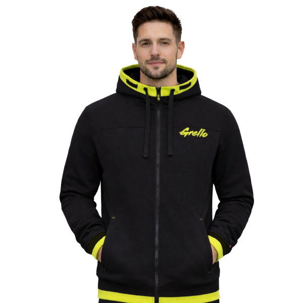 Manthey Veste à capuche Grello noir