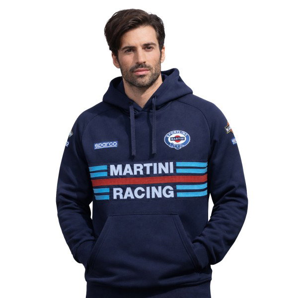 Martini Racing Sudadera con capucha azul marino
