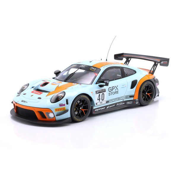 Porsche 911 GT3 R #40 24h Spa 2020 Delétraz, Dumas, Preining 1:18