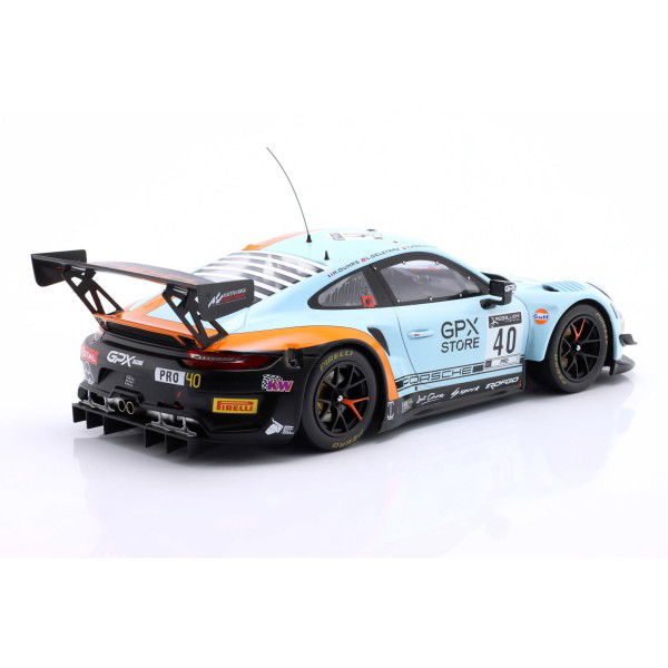 Porsche 911 GT3 R #40 24h Spa 2020 Delétraz, Dumas, Preining 1:18