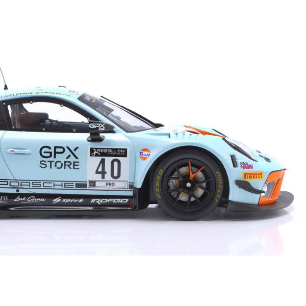 Porsche 911 GT3 R #40 24h Spa 2020 Delétraz, Dumas, Preining 1:18