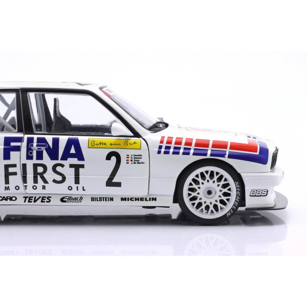 BMW M3 E30 #2 Winner 24h Nürburgring 1992 FINA Motorsport 1/18
