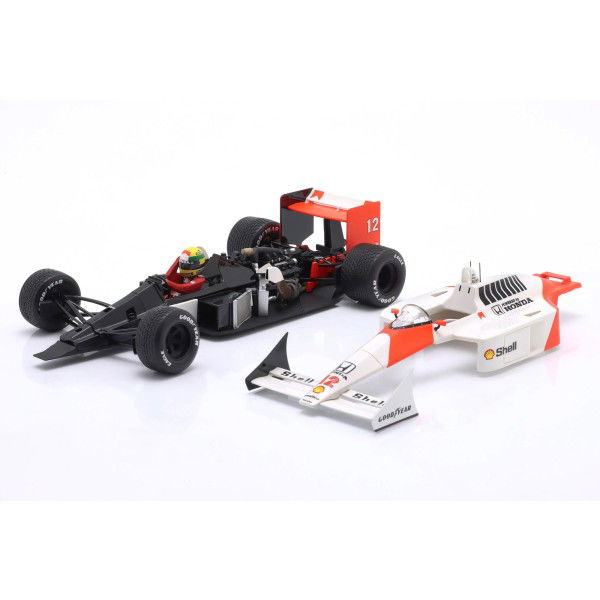 Ayrton Senna McLaren MP4/4 #12 Sieger British GP Formel 1 1988 1:18