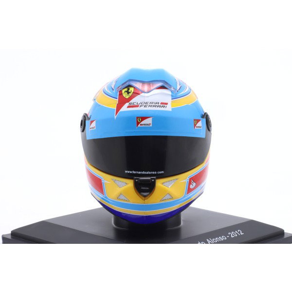 Fernando Alonso Casco en miniatura Ferrari Fórmula 1 2012 1/5