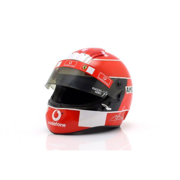 Michael Schumacher Casco en miniatura Ferrari Campeón mundo Fórmula 1 2004 1/5