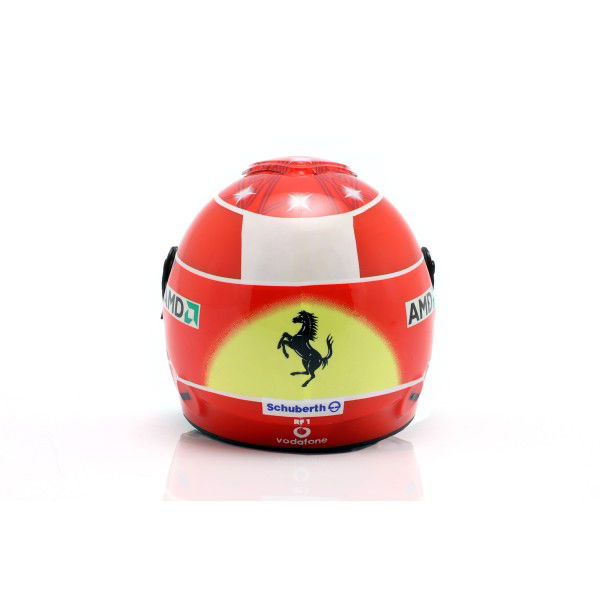 Michael Schumacher Miniaturhelm Ferrari Formel 1 Weltmeister 2004 1:5