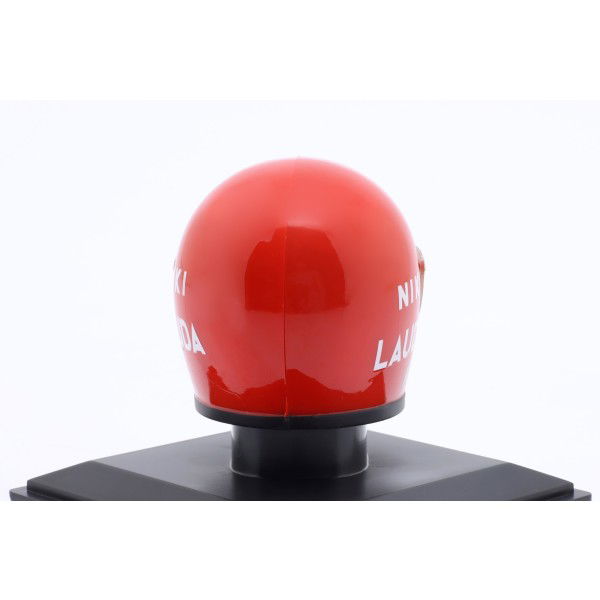 Niki Lauda casco in miniatura Ferrari Campione mondo Formula 1 1975 1/5