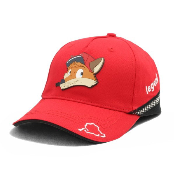 Nürburgring Gorra para niños Legend rojo