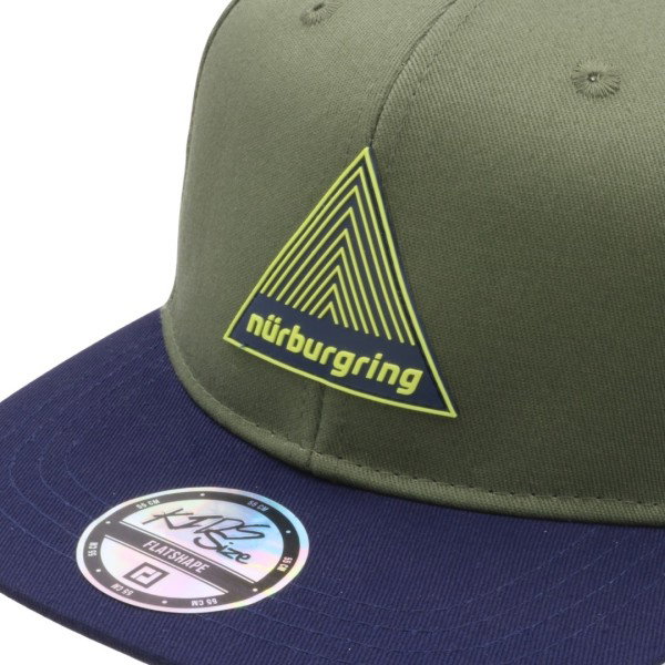 Nürburgring Gorra para niños Life Flat Brim verde