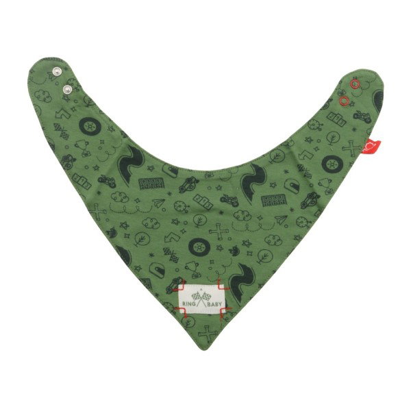 Nürburgring Bandana bebé Fast verde