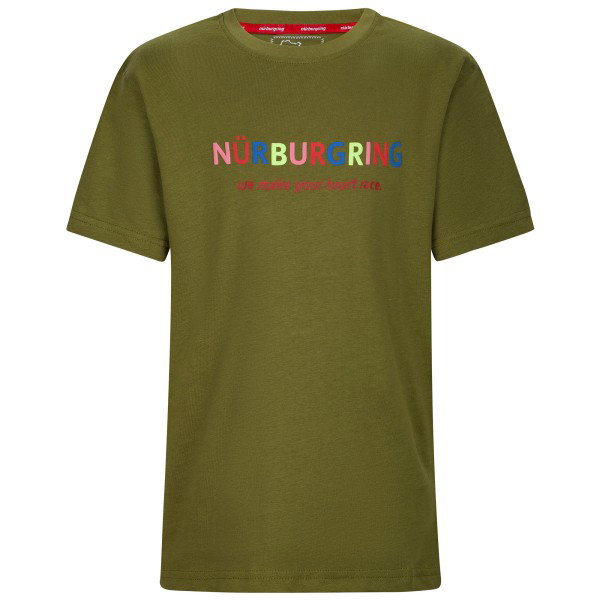 Nürburgring Camiseta para niños Happy verde