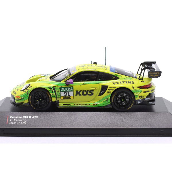 Manthey Grello Porsche 911 GT3 R Thomas Preining #91 DTM 2025 1/43