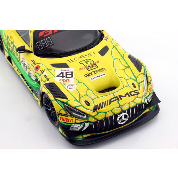 Mercedes AMG GT3 Evo #48 Team Mann Filter 24h Spa 2025 1:18