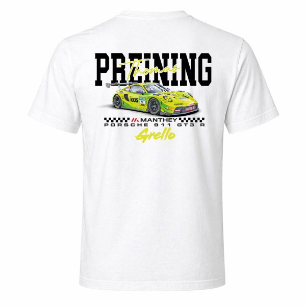 Manthey Camiseta #91 Thomas Preining DTM 2026 blanco