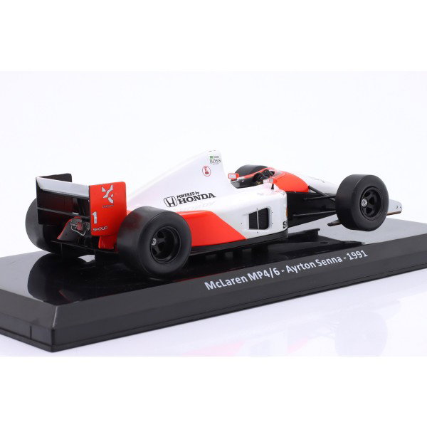Ayrton Senna McLaren MP4/6 #1 F1 World champion 1991 1/24