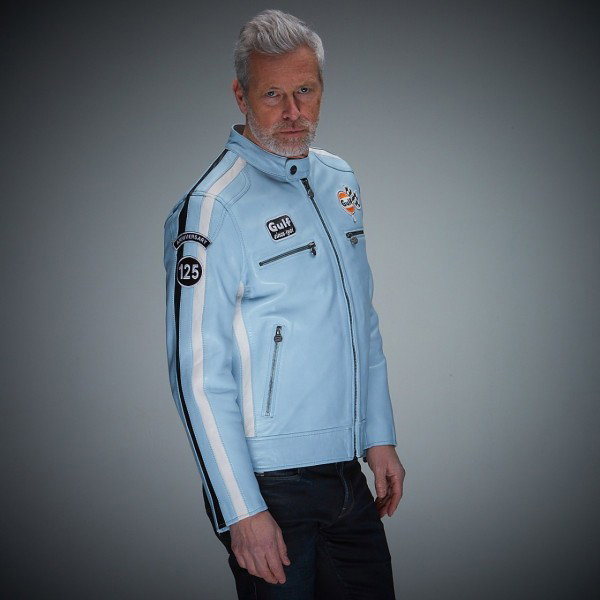Gulf Racing Jacket 125 light blue