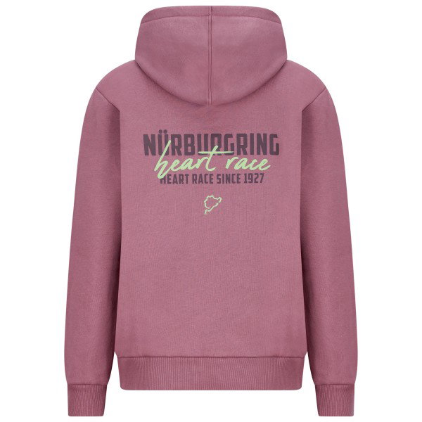 Nürburgring Felpa con cappuccio Donna Soul rosa