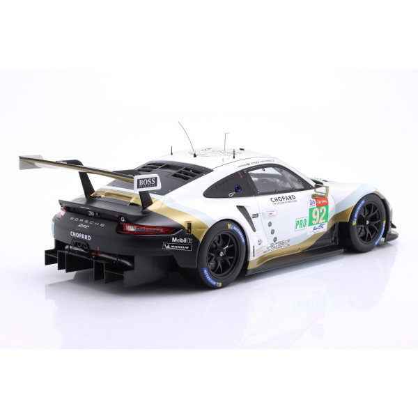 Porsche 911 (991) RSR #92 24h Le Mans 2019 Christensen, Estre, Vanthoor 1/12