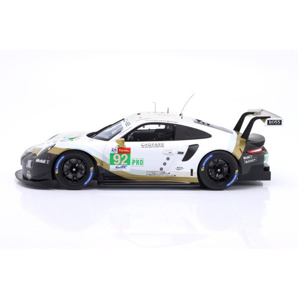 Porsche 911 (991) RSR #92 24h Le Mans 2019 Christensen, Estre, Vanthoor 1/12