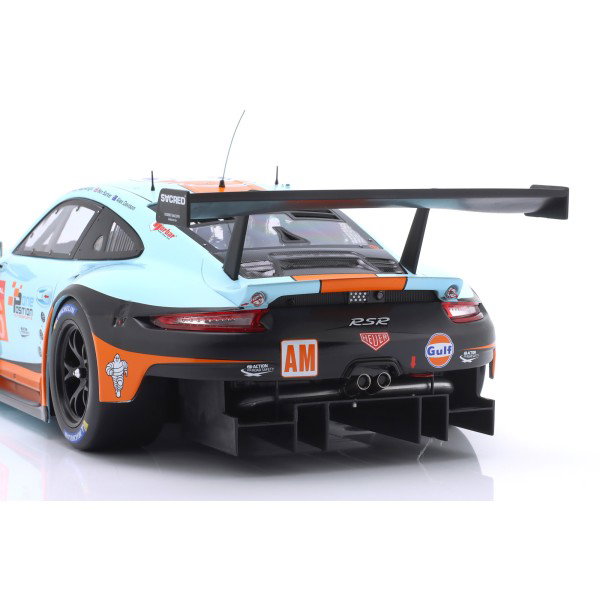 Porsche 911 (991) RSR Gulf #86 24h LeMans 2018 1:12